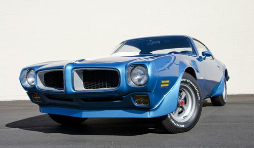 1972 pontiac trans am original 455 ho