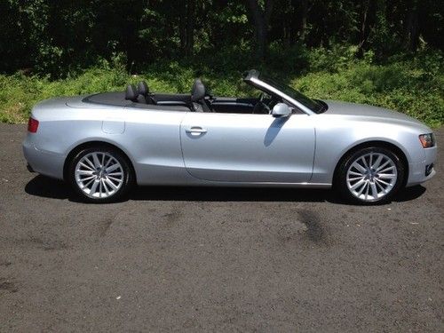 2010 audi a5 cabriolet  quattro premium plus navigation