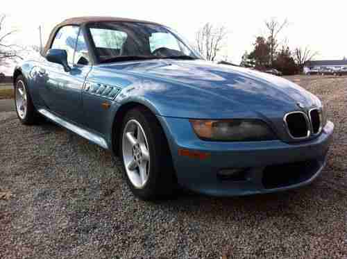 1997 BMW Z3 Convertible, Only 15,000 Miles, 2.8, stick shift, image 2