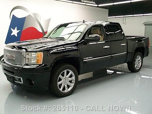 2009 gmc sierra denali crew sunroof nav 20" wheels 18k texas direct auto