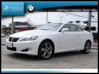 2010 lexus is 250c 2dr conv auto