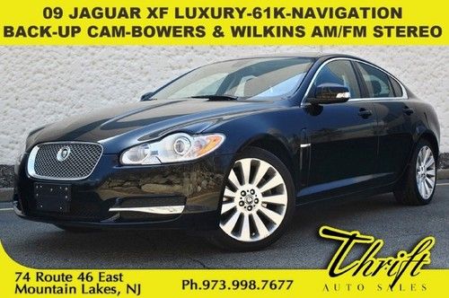 09 jaguar xf luxury-61k-bowers &amp; wilkins am/fm stereo-navigation-back-up cam