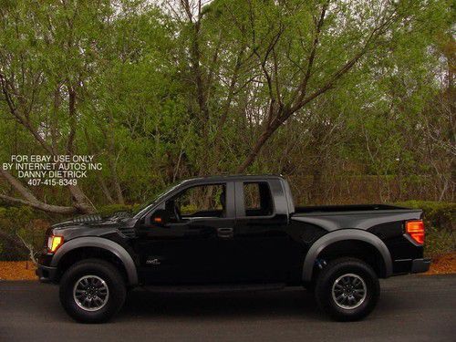 2011 ford f150 svt raptor! navigation! luxury package! raptor plus package!