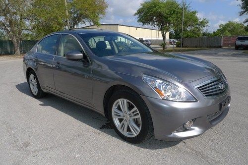 2012 infiniti g37x awd 21k mi sunroof bluetooth xm  heated s bose