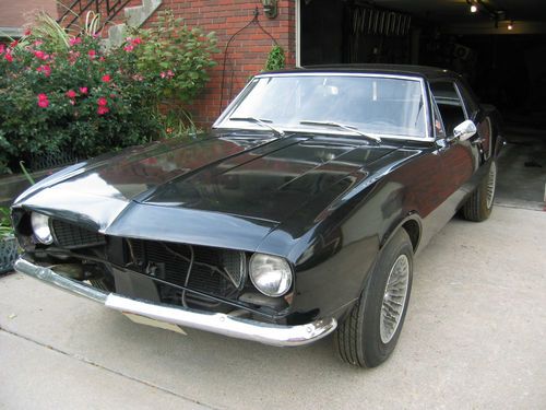 1967 camaro rally sport coupe project