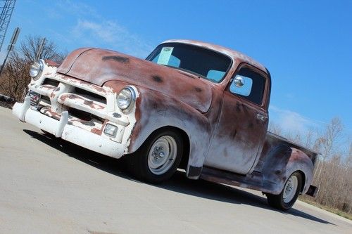 1954 chevy 3100 short bed step side truck, rat rod, 350ci, power, patina