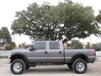 Lifted xlt custom leather pwr opts 6 cd cruise 6.4l powerstroke diesel v8 4x4!