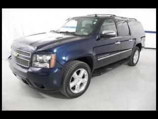 09 chevy suburban  ltz leather, dvd, sunroof, navigation, we finance!