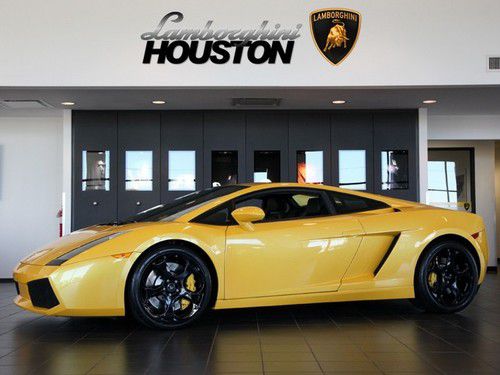 2004 lamborghini gallardo 6-speed manual pearl yellow new clutch flywheel 15k mi