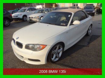 Bmw 08 luxury 6-speed manual sport convertible xenon sunroof speed premium soft