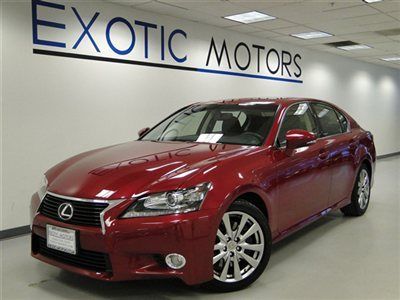 2013 lexus gs350 nav xenons rear cam ac/htd-sts push start warranty 1-owner