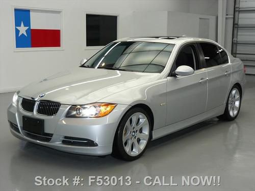 2007 bmw 335i sport/premium twin-turbo auto sunroof 65k texas direct auto