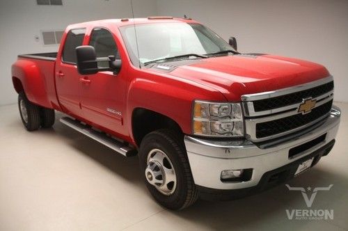 2013 drw ltz crew 4x4 navigation sunroof leather heated duramax diesel