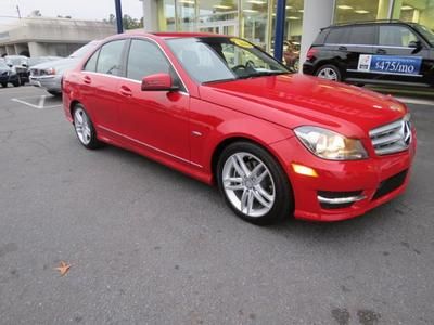 2012 mercedes-benz c250 sport sedan power glass sunroof/amg body styling