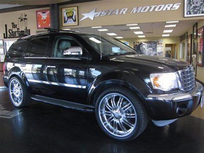 2008 chrysler aspen limited leather black