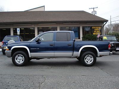 No reserve 2001 dodge dakota quad cab slt 4x4 4.7l v8 auto handymans special