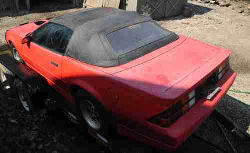 1988 Chevrolet Camaro Iroc-Z Convertible 2-Door 5.0L, US $2,950.00, image 5