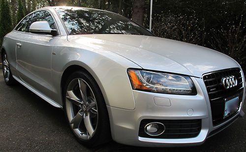 2009 audi a5 quattro s-line premium coupe 2-door 3.2l one owner - amazing!!!!!!