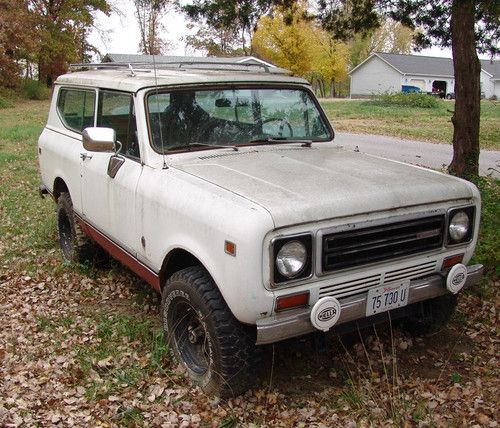 1978 international harvester 345ci 4x4 runs well but needs work