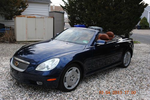 2003 lexus sc430 hardtop convertible excellent condition