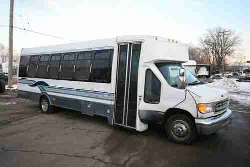 Ford E450 Turtle Top Limo Shuttle Party Limousine Coach Bus Great Mechanics Nice, image 5