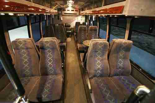 Ford E450 Turtle Top Limo Shuttle Party Limousine Coach Bus Great Mechanics Nice, image 8