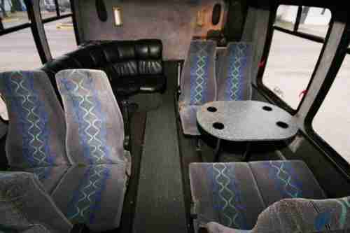 Ford E450 Turtle Top Limo Shuttle Party Limousine Coach Bus Great Mechanics Nice, image 10