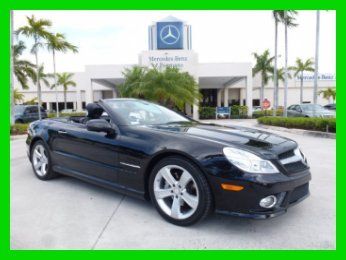 2009 sl550 used cpo certified 5.5l v8 32v automatic rwd convertible premium