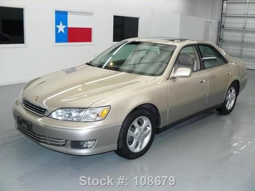 2001 lexus es300 leather sunroof wood trim only 65k mi texas direct auto