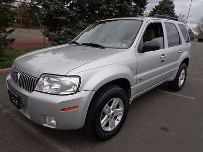 2006 mercury mariner hybrid 4cyl gas saver auto clean carfax no reserve auction