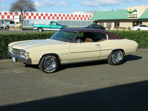 1971 chevrolet chevelle malibu 2 door hardtop