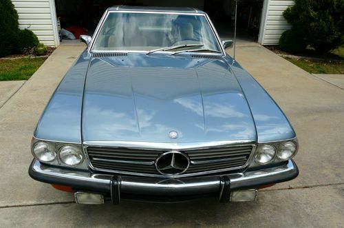 1972 mercedes 350sl roadster hardtop/convertible