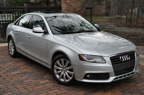 2010 audi a4 quattro.no reserve.awd.leather/moonroof/alloys/xenons/2.0 t/rebuilt