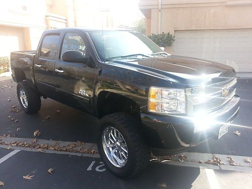 2007 chevy silverado crew cab 1500 lifted pro comp no fear low miles
