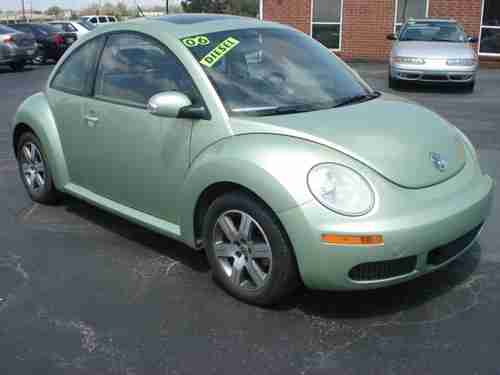 2006 VW Beetle GLS TDI diesel auto black leather 1 owner clean carfax non smoker, image 9