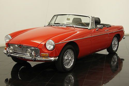 1974 mg mgb roadster convertible restored 1800 4cly 4 speed overdrive wire wheel