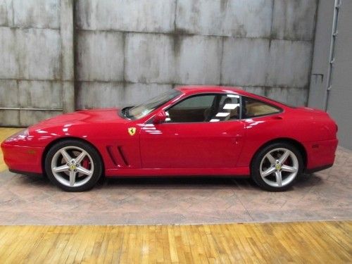 2002 ferrari 575 maranello f1 rare factory sport seats serviced/clutch