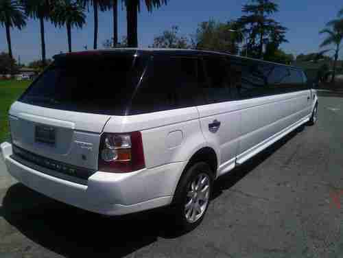 2006 White 20 passenger Range Rover Limousine for sale #2419, image 3