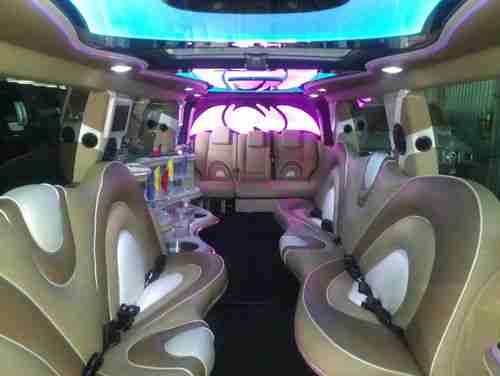 2006 White 20 passenger Range Rover Limousine for sale #2419, image 4