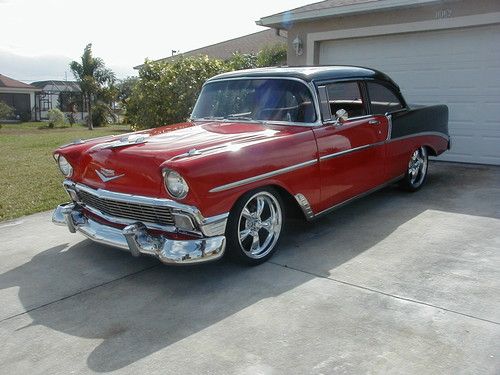 1956 chevy  2 door sedan