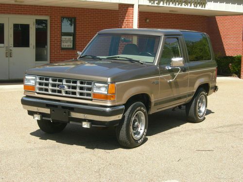 1989 ford bronco ii xlt sport utility 2-door 2.9l