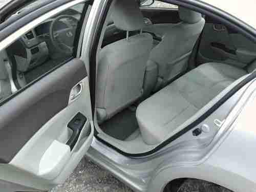 NO RESERVE 2012 HONDA CIVIC LX SEDAN 1.8L AUTO FLOOD SALVAGE REBUILDABLE NY907A, image 11