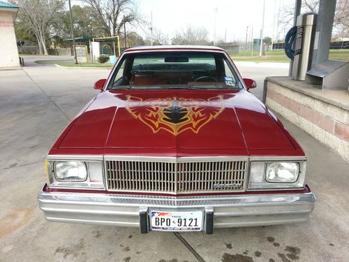 1979 chevrolet el camino royal knight standard cab pickup 2-door 5.7l