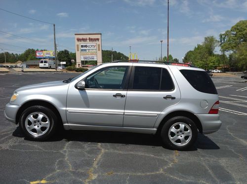 2002 mercedes-benz ml320 base sport utility 4-door 3.2l - no reserve
