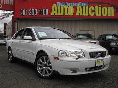 2005 volvo s80 2.5t awd carfax certified leather sunroof low miles low reserve