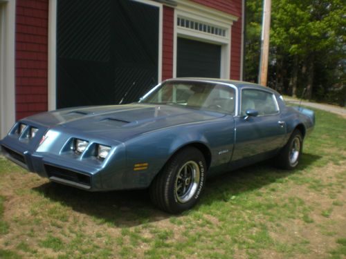 1981 pontiac firebird formula w50 rebuilt &amp; upgraded 6.6 403 v8 engine rare