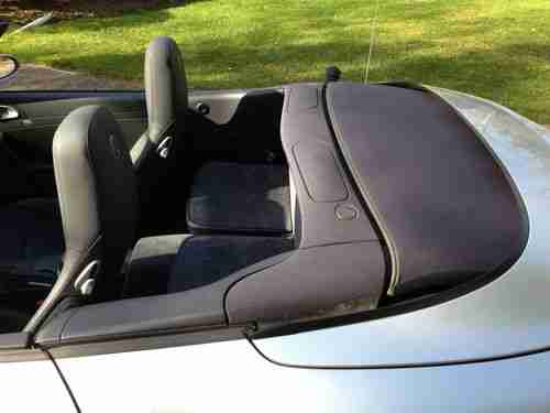 Porsche 911 Convertible 2008 Cabriolet Manual 9k miles Silver/Navy, image 7