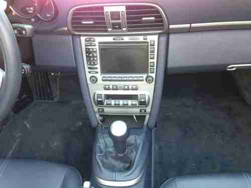 Porsche 911 Convertible 2008 Cabriolet Manual 9k miles Silver/Navy, image 10