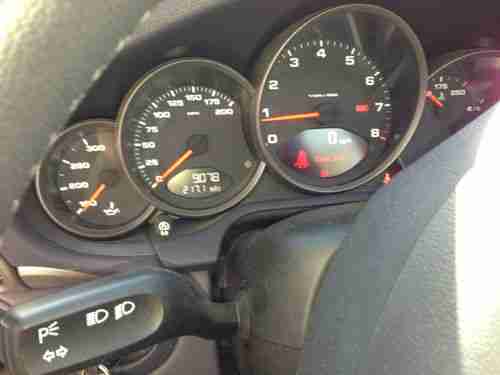 Porsche 911 Convertible 2008 Cabriolet Manual 9k miles Silver/Navy, image 13