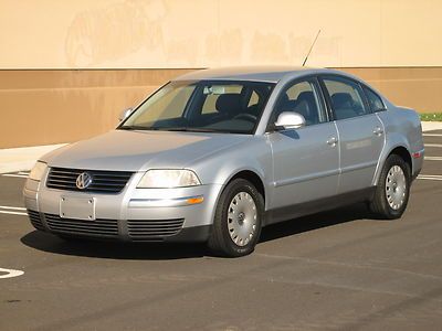 2005 vw passat gl tdi diesel non smoker two owner clean must sell no reserve!!!